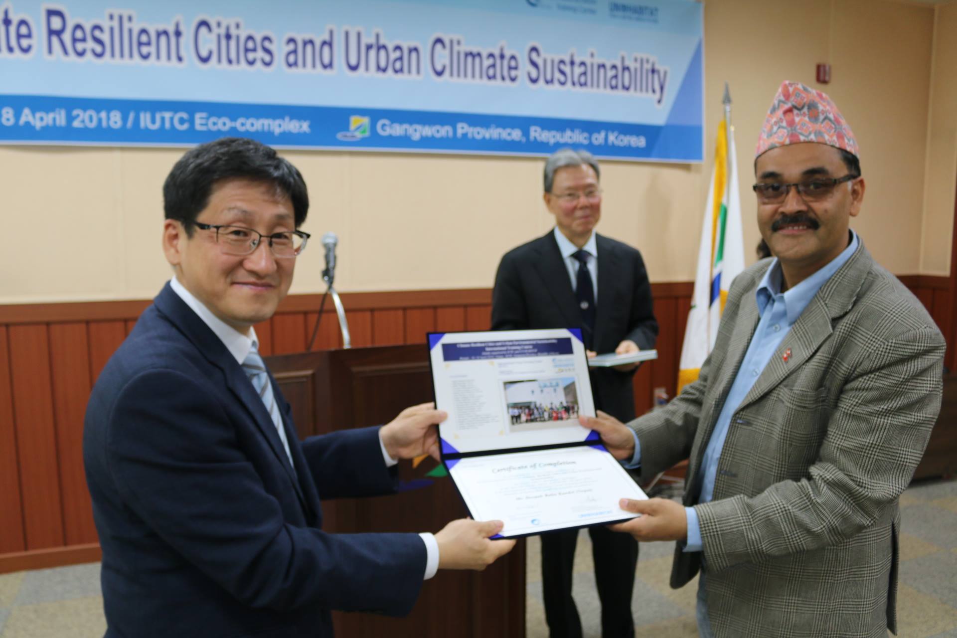 Korea Visit of Mayor Er. Deepak Babu Kandel